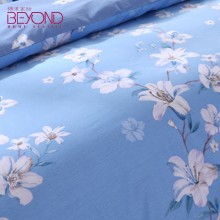 博洋家纺（BEYOND）床单四件套-伊芙琳 全棉斜纹 1.5m(5英尺)床