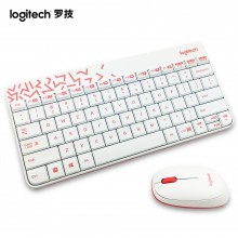 罗技 无线鼠标键盘套装MK240 Nano 电脑笔记本迷你键鼠套装