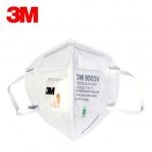 3M 口罩 学生 女士 青少年 小号 防雾霾 透气 防尘 自吸过滤式 防颗粒物呼吸器 有呼气阀 9003V 25只/盒