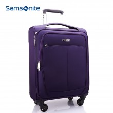 新秀丽 软拉杆箱SN-611E 行李箱 旅行箱 20寸-紫色