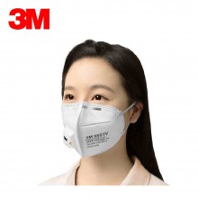 3M 口罩 KN95 25只/盒 自吸过滤式 防颗粒物呼吸器 有呼气阀 9501V（新老包装随机发放）