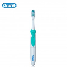 欧乐B 电动牙刷 多动向清洁 电池型电动牙刷 带电池 德国进口