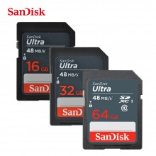 闪迪（SanDisk）SD卡 Class10 相机SD卡 防水防X光 48兆/秒高速相机卡 32GB
