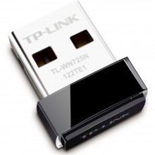 TP-LINK 无线网卡 随身WiFi TL-WN725N 随身WiFi迷你USB无线网卡 WiFi接收器发射
