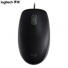罗技（Logitech）M110 鼠标 有线鼠标 办公鼠标 静音鼠标 对称鼠标